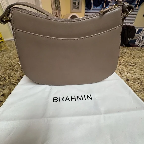 BRAHMIN SHAYNA-SILVER LINING SHETLAND CROSSBODY BAG - Picture 6 of 11